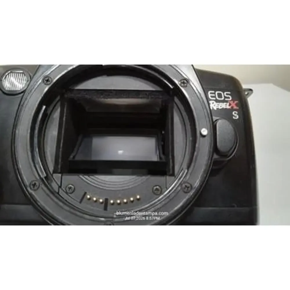 Canon EOS Rebel X 35mm film SLR camera body.
